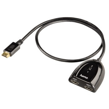 Distribuidor HDMI 2@1 Hama