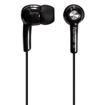 Auricular In-Ear Con Micro Negro Hama