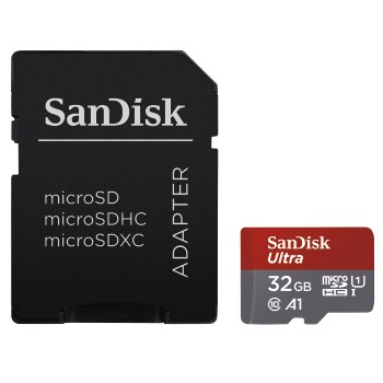 MicroSDHC Ultra C10 98Mb/s 32Gb + Adapt Tarjeta Sa