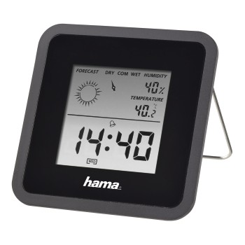 Estación Meteo/ Reloj TH-50 Bk Hama