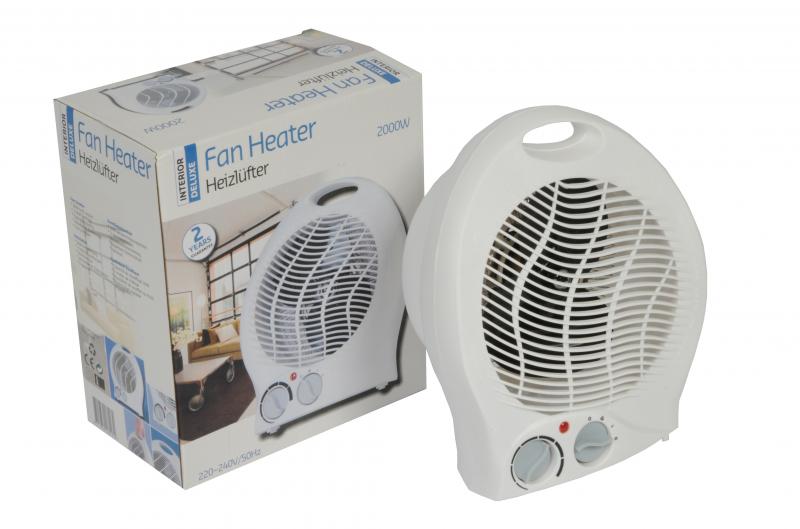 Calefactor C/Thermostato 2000W Interior Delux