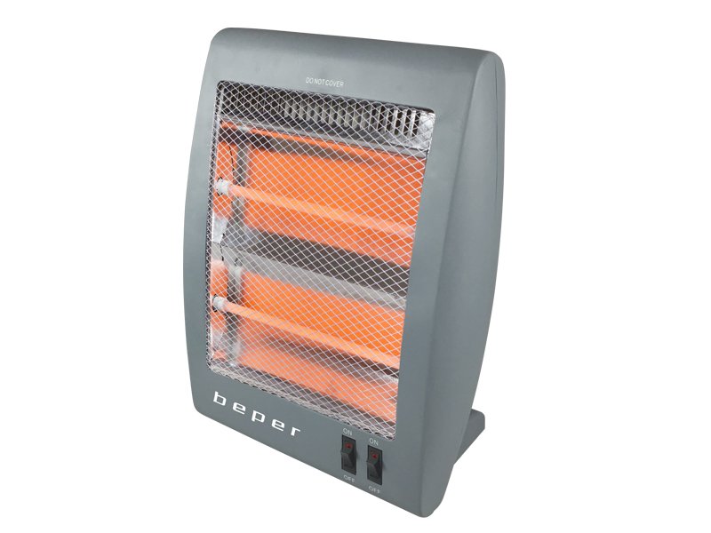 Estufa de cuarzo gris/800w Beper 