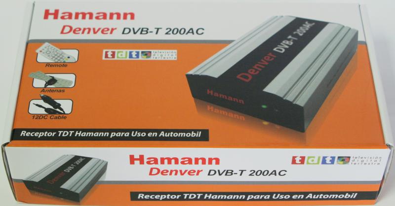 TDT Coche DC Incluye Antenas Auto-Amplificadas Hamann