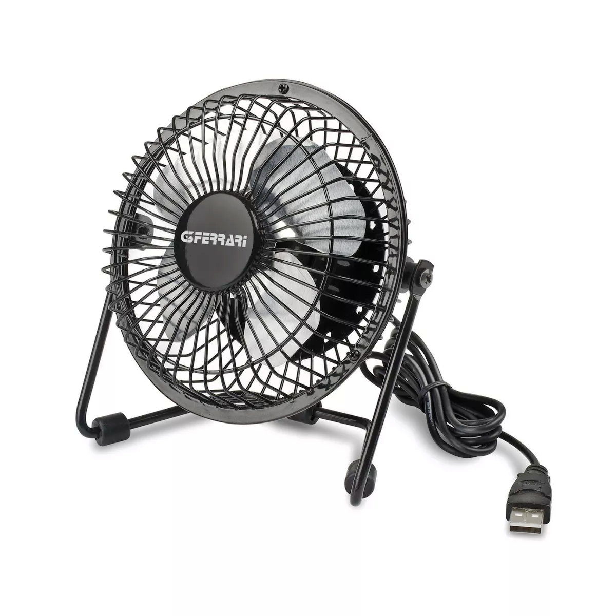 Ventilador USB 10cm Orient 300º Alu 5vDC G3Ferrari