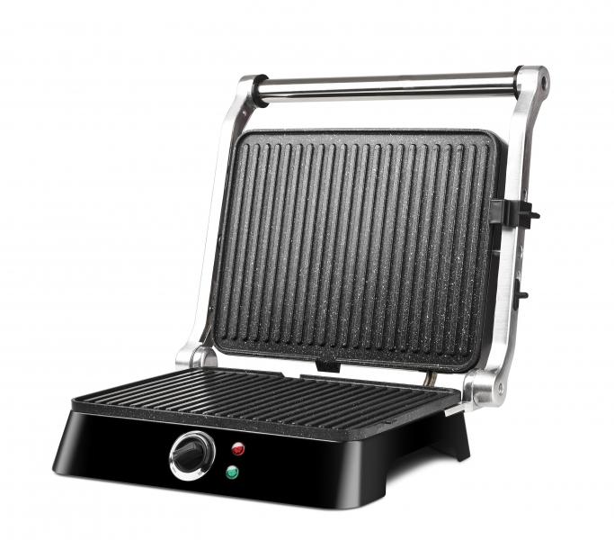 Parilla/Grill Piedra 1400w 29X24cm Inox Girmi