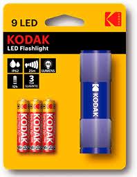 Linterna Compacta 9Led BL +3xAAA EHD 30412453 Kodak