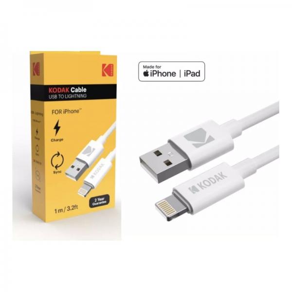 Cable USB A @ Lightning 1m 30425996 Kodak