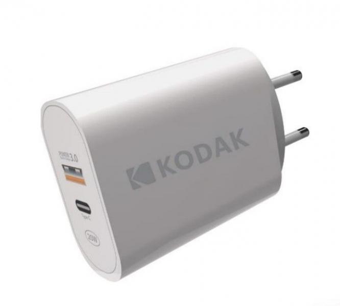 Cargador USB + USB-C 5v/12w Kodak