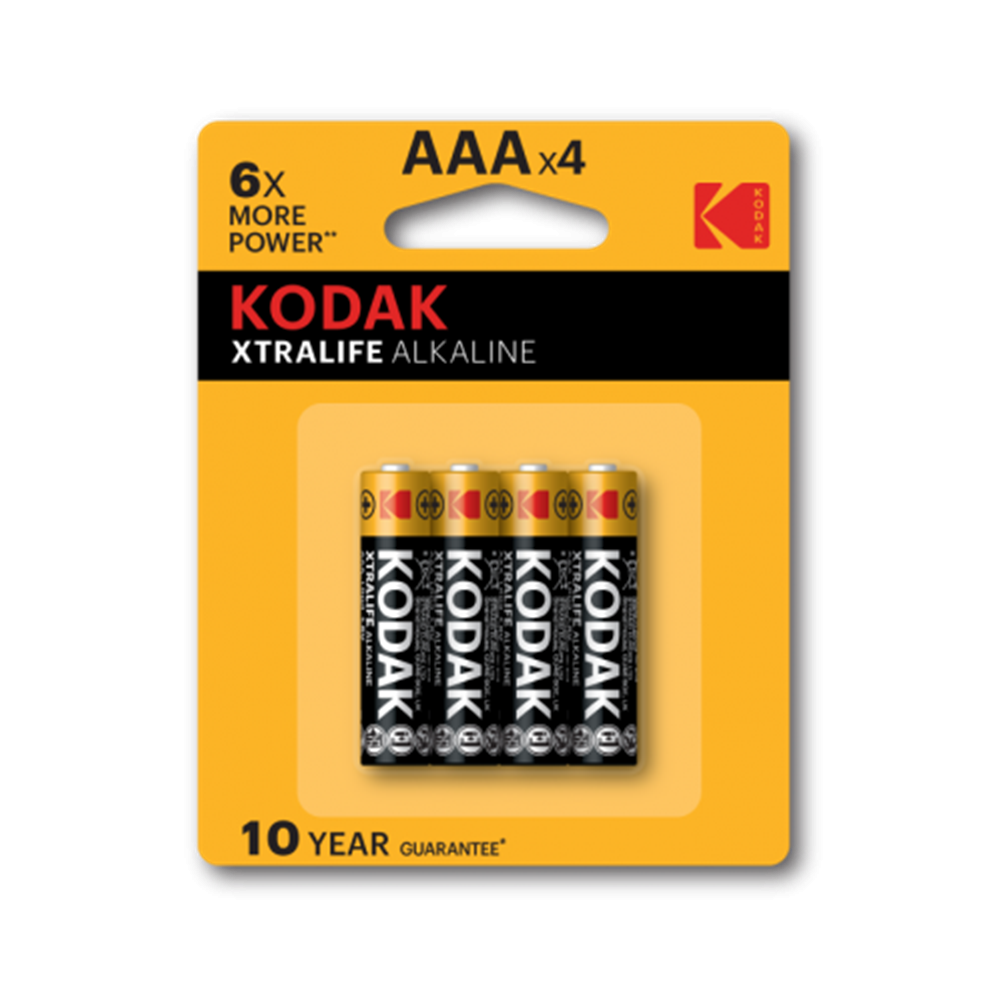 Pilas ExtraLife Alkalina B (x4) LR06 / AA Kodak