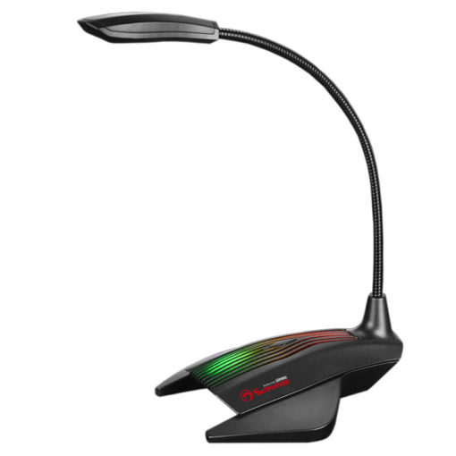 Microfono Sobre Mesa Luz RGB Gaming Marvo
