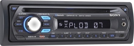 R/CD C/MP3/BT/Aux-In 52Wx4 MEX-BT2500 Sony