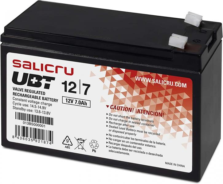 Bateria 12v 7Ah para PRO31x Salicru