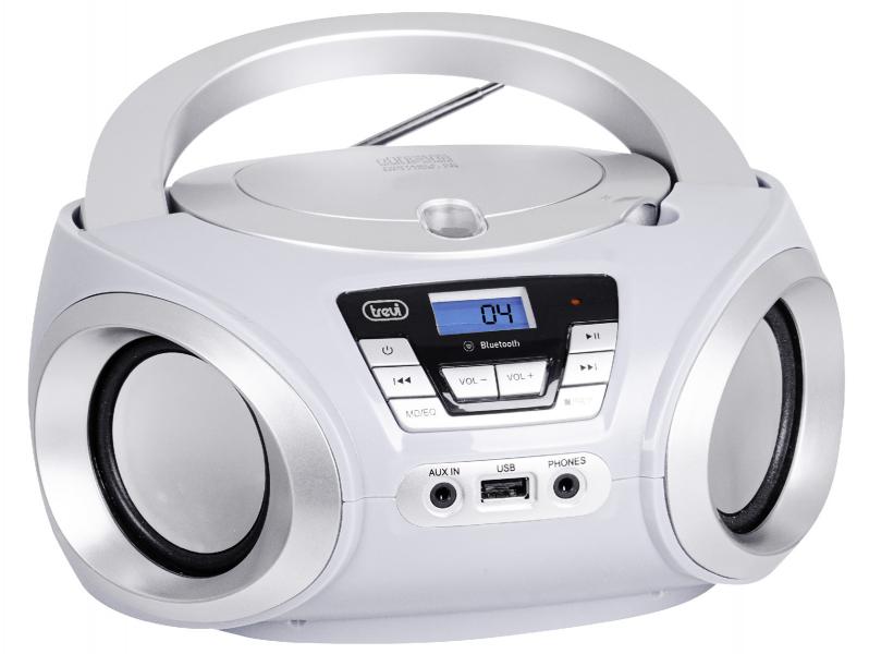 R/CD C/USB/BT/ AUX IN Portatil CMP 544 White Trevi