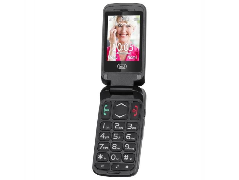 Tel Movil Flip Num XL Flex 50C Negro Trevi