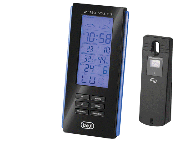 Estacion Meteo. C/Sensor Ext. Trevi