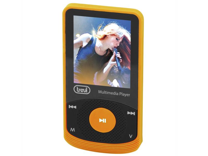MP4 C/Radio, Sport Clip Naranja  Trevi