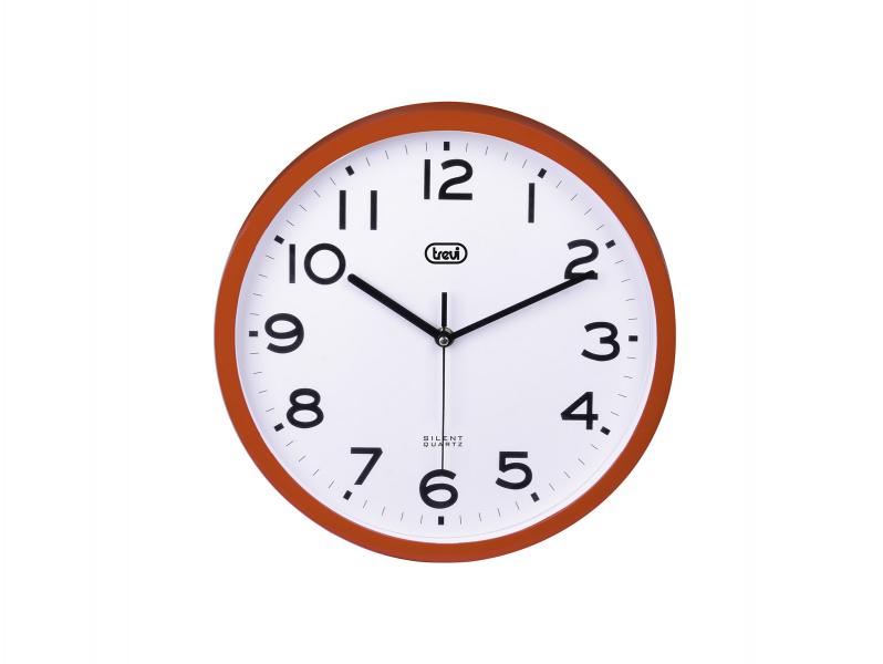 Reloj de pared 30cm Rojo Trevi
