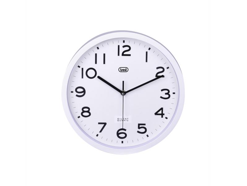 Reloj de pared 30cm Blanco Trevi