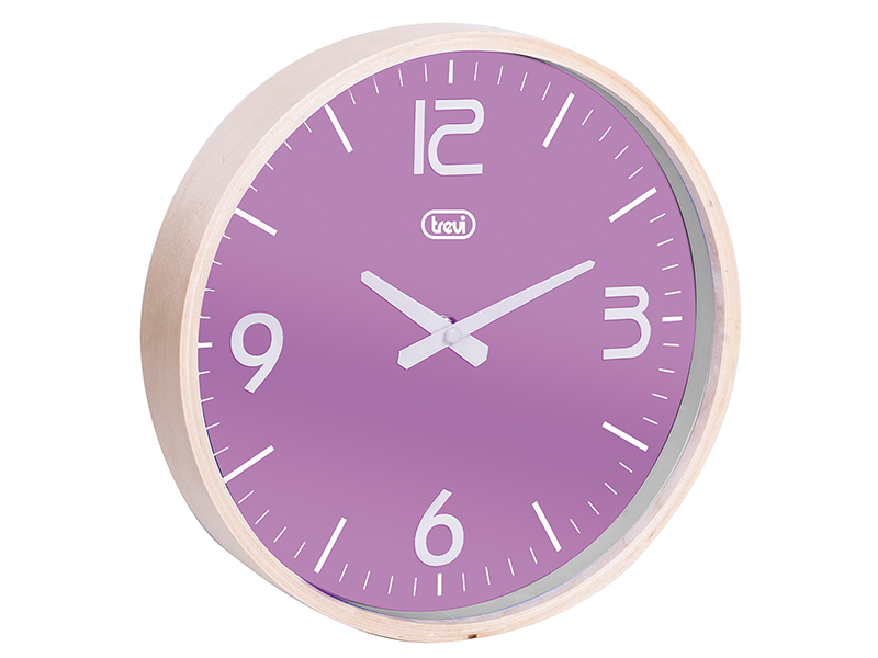 Reloj de Pared Wood 25cm Vi Trevi