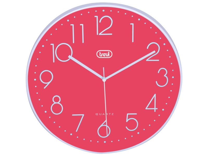 Reloj Pared 30cm, Sil., Num Completos Rd Trevi