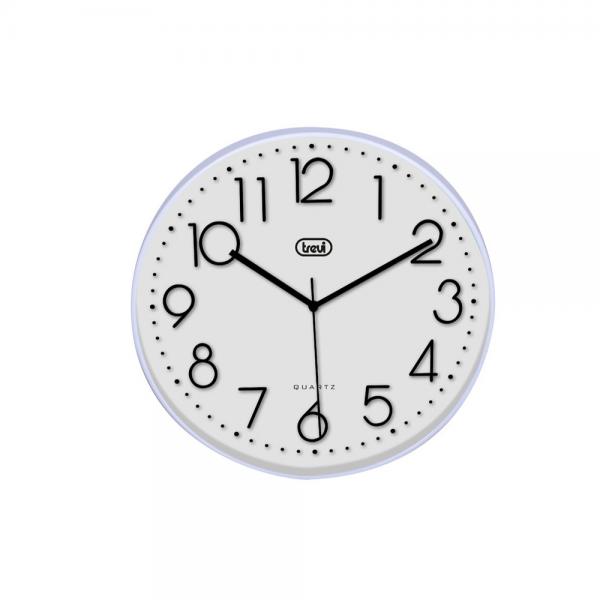 Reloj Pared 30cm, Sil., Num Completos Wh Trevi