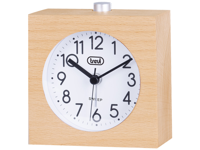 Despert. Analog. Silen.  Light Wood C/Luz LW Trevi