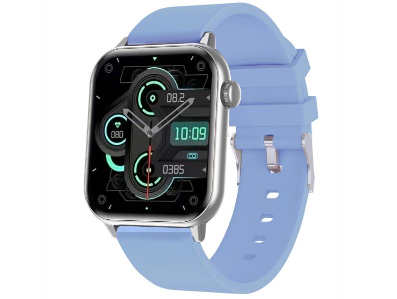 Reloj Smart Amoled Cardio/Llamadas/Mensaj C/HR+BP T-Fit 201A SL Plateado Trevi