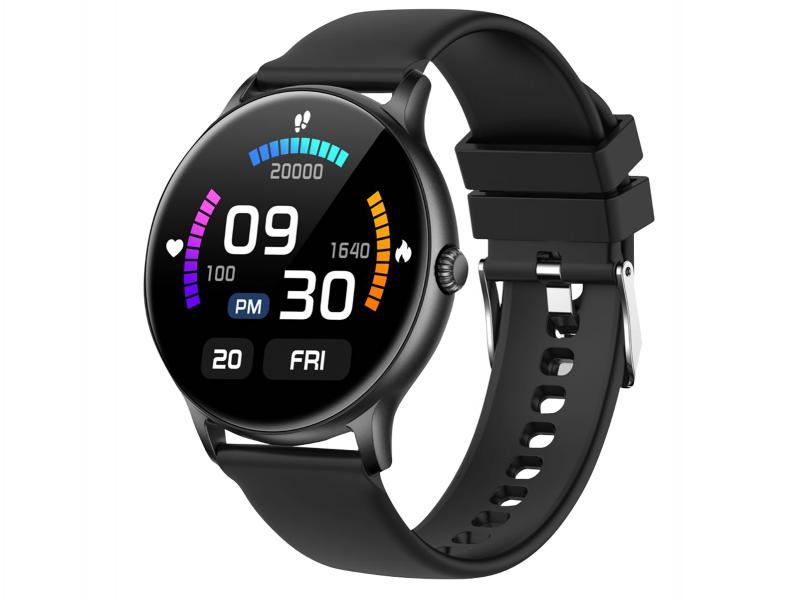 Reloj Smart Cardio/Llamadas C/HR+BP Bk Trevi