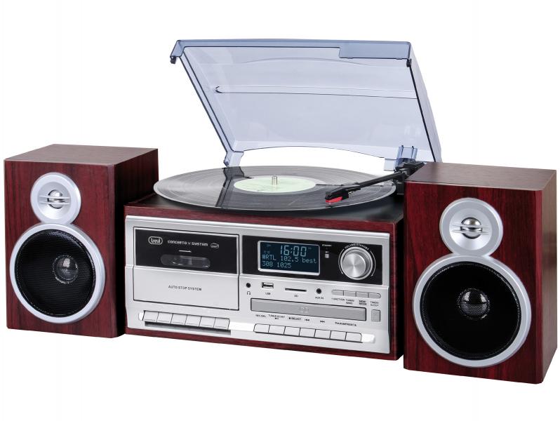Tocadiscos con receptor digital DAB / DAB+ Trevi