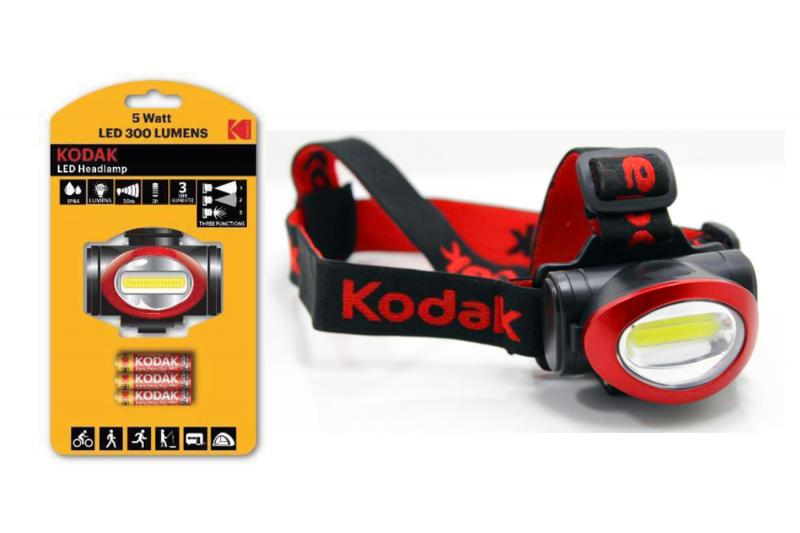 Linterna LED Cabeza 300Lm Kodak